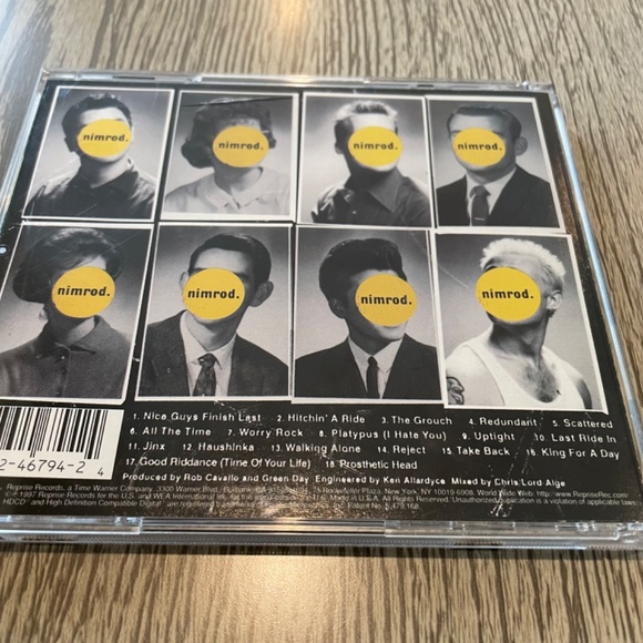 Green Day - Nimrod HDCD CD - Picture 5 of 6